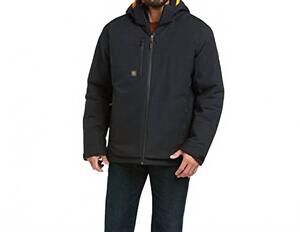 NEW ARIAT rebar storm fighter 2.0 waterproof jacket in black